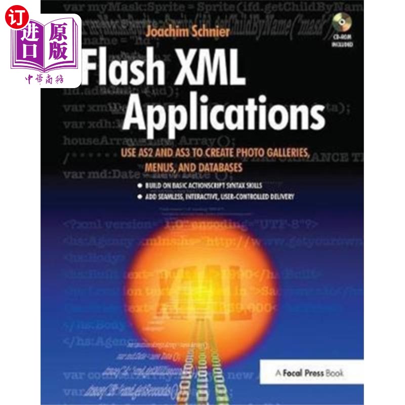 海外直订Flash XML Applications Flash XML应用程序