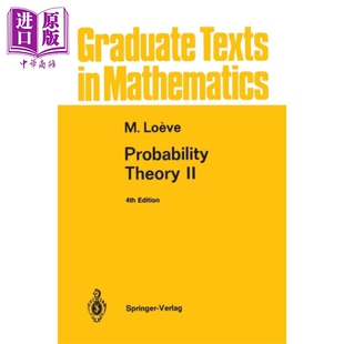 Theory 中商原版 概率论2 Loeve Probability 现货 英文原版