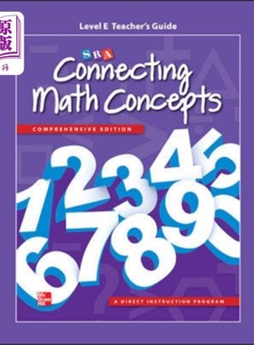 海外直订Connecting Math Concepts Level E, Additional Tea... 连接数学概念水平E，额外的教师指南