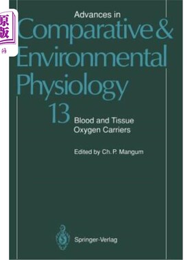 海外直订Blood and Tissue Oxygen Carriers 血液和组织氧载体