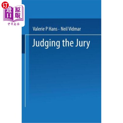 海外直订Judging the Jury 陪审团判断