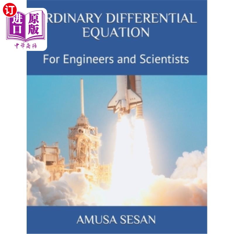 海外直订Ordinary Differential Equation: For Engineers and Scientists 常微分方程:为工程师和科学家
