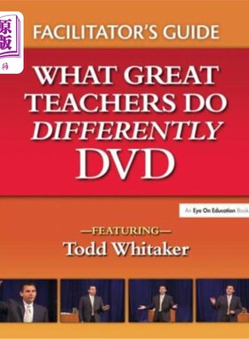 海外直订What Great Teachers Do Differently Facilitator's Guide 什么样的优秀教师在建导师指南中有所不同