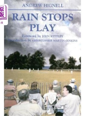 海外直订Rain Stops Play: Cricketing Climates 雨水阻止比赛:板球气候