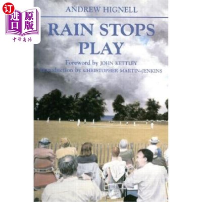海外直订Rain Stops Play: Cricketing Climates 雨水阻止比赛:板球气候