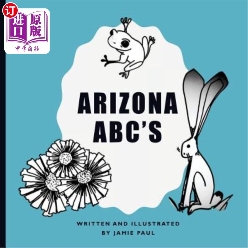 海外直订Arizona ABCs 亚利桑那州ABC