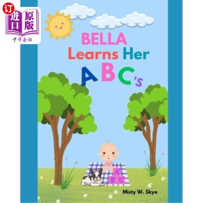 海外直订Bella Learns Her ABC's 贝拉学会了ABC