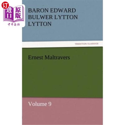 海外直订Ernest Maltravers 欧内斯特·马尔特拉弗斯