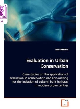 海外直订Evaluation in Urban Conservation 城市保护评价