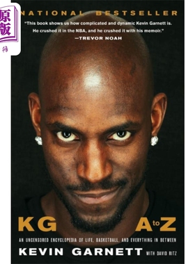 现货 凯文 加内特自传 NBA篮球运动明星回忆录 Kg A to Z 英文原版 Kevin Garnett An Uncensored Encyclopedia【中商原版】