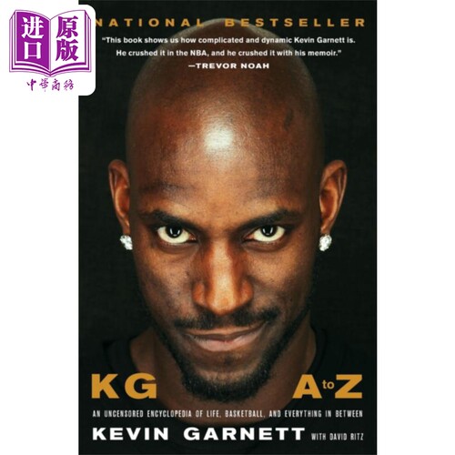 现货 凯文 加内特自传 NBA篮球运动明星回忆录 Kg A to Z 英文原版 Kevin Garnett An Uncensored Encyclopedia【中商原版】