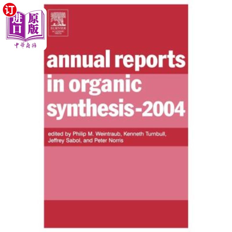 海外直订Annual Reports in Organic Synthesis 有机合成年度报告