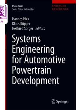 海外直订Systems Engineering for Automotive Powertrain De... 汽车动力总成开发系统工程