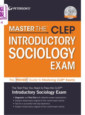 海外直订Master The(tm) Clep(r) Introductory Sociology Exam 掌握(tm) Clep(r)社会学入门考试