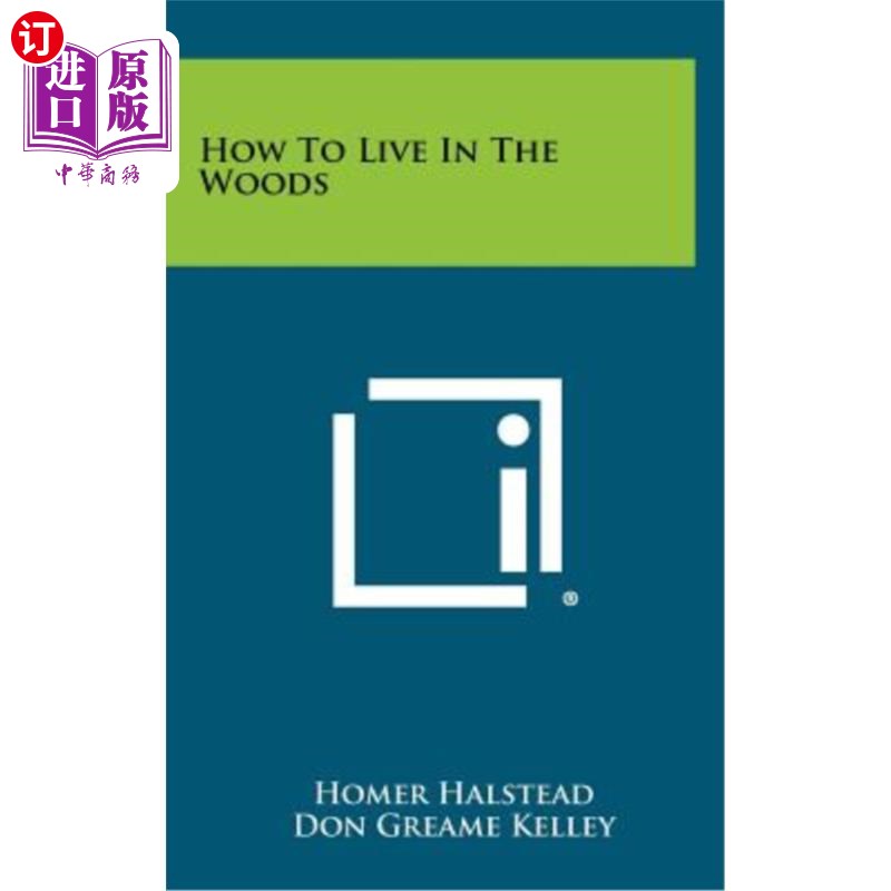 海外直订How to Live in the Woods 如何在森林里生活