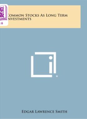 海外直订Common Stocks as Long Term Investments 作为长期投资的普通股
