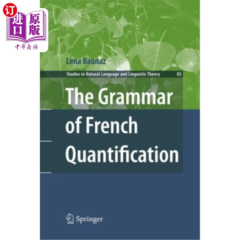 海外直订The Grammar of French Quantification 法语量化语法