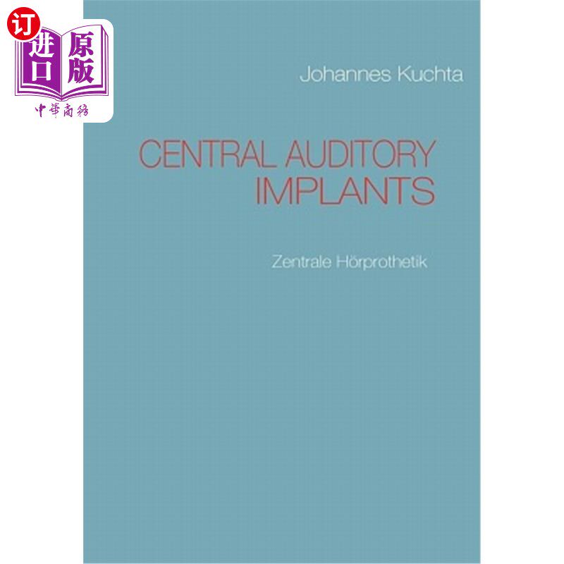 海外直订医药图书Central Auditory Implants 中央听觉植入物