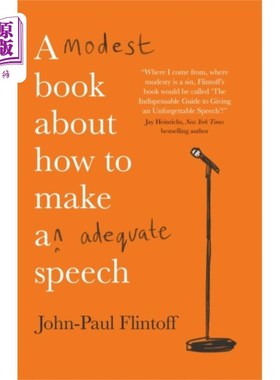 海外直订Modest Book About How to Make an Adequate Speech 谦虚的书关于如何做一个适当的演讲