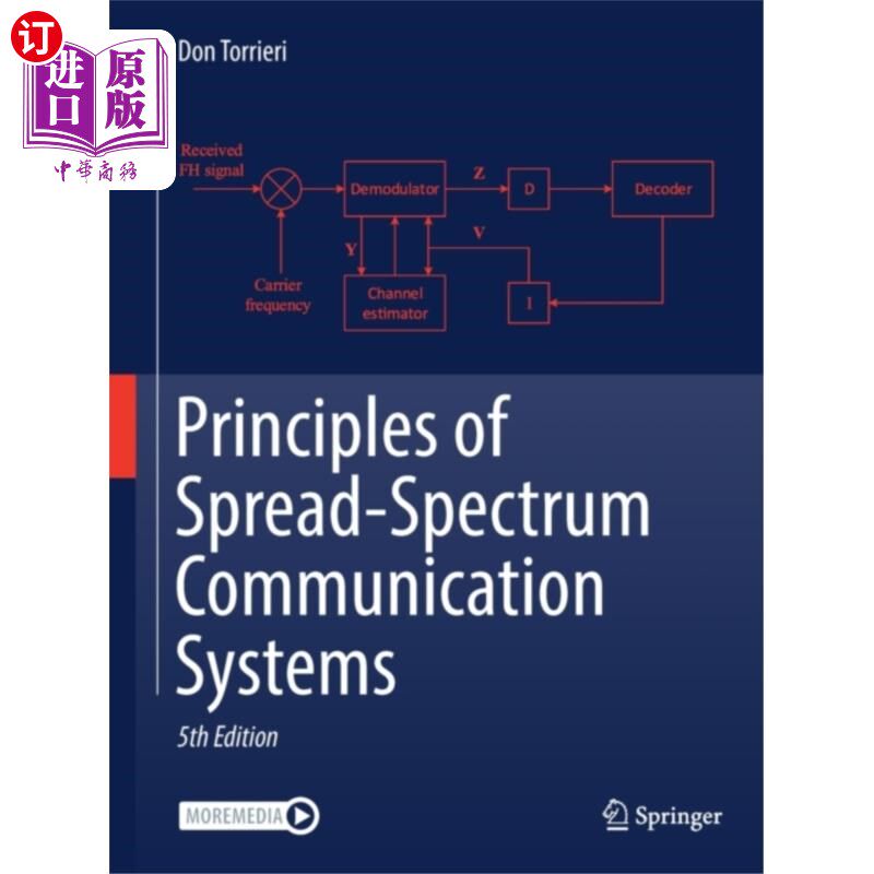 海外直订Principles of Spread-Spectrum Communication Syst... 扩频通信系统原理“,