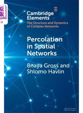 海外直订Percolation in Spatial Networks 空间中的渗透