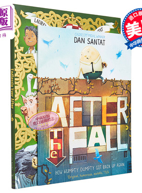 Dan Santat 儿童故事绘本2册套装 讲不完的童话 Endlessly Ever After 秋天之后 After the Fall 3-6岁 英文原版【中商原版】