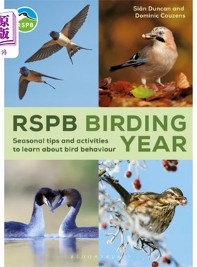 海外直订RSPB Birding Year RSPB保护鸟类协会观鸟年
