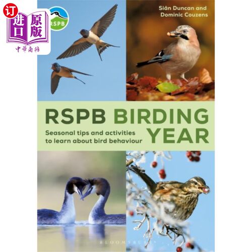 海外直订RSPB Birding Year RSPB保护鸟类协会观鸟年