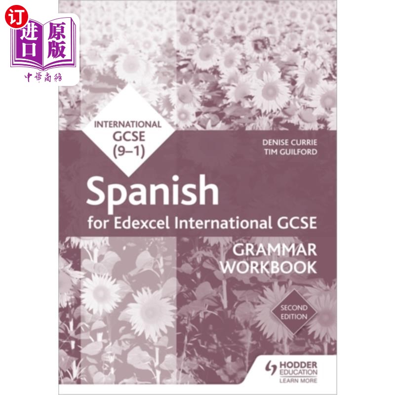 海外直订Edexcel International GCSE Spanish Grammar Workb...爱德思国际GCSE西班牙语语法工作手册第二版