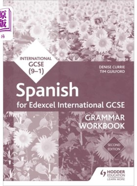 海外直订Edexcel International GCSE Spanish Grammar Workb... 爱德思国际GCSE西班牙语语法工作手册第二版
