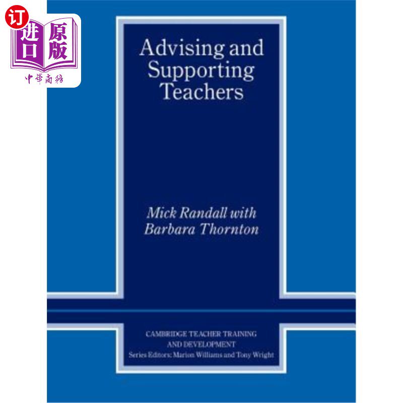 海外直订Advising and Supporting Teachers 建议和支持教师