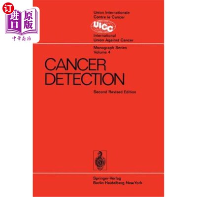 海外直订医药图书Cancer Detection: Prepared by the Cancer Detection Committee of the Commission o 癌症检测:由癌症控