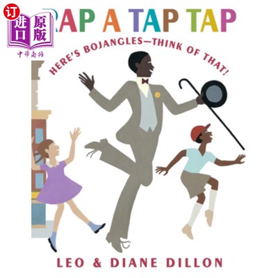 海外直订Rap a Tap Tap: Here's Bojangles - Think of That! 轻拍：这是Bojangles——想想看！