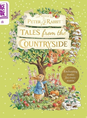 彼得兔 田园的故事Peter Rabbit Tales from the Countryside 英文原版小初文学 自然知识绘本 故事图画书 精装【中商原版】