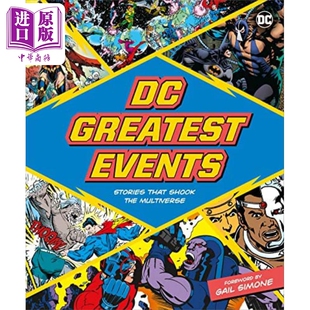 Greatest 中商原版 DC伟大事件 Wiacek 英文原版 Stephen 现货 Events