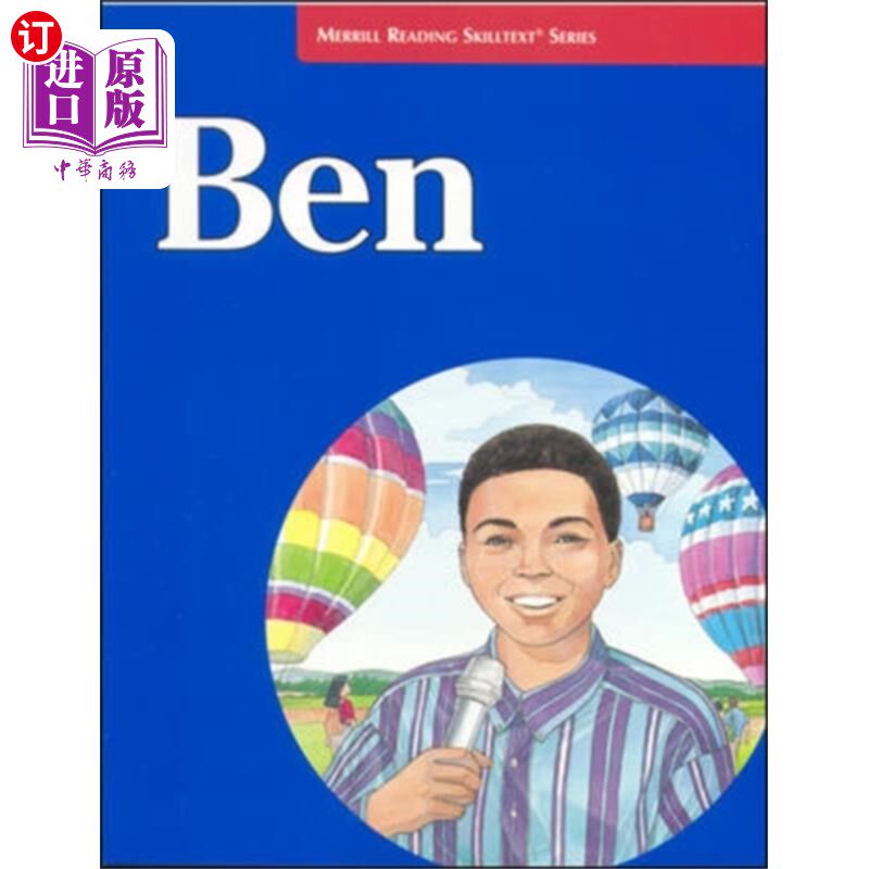 海外直订Merrill Reading Skilltext (R) Series, Ben Studen... Merrill Reading Skilltext (R)系列，本学生版，4.3级