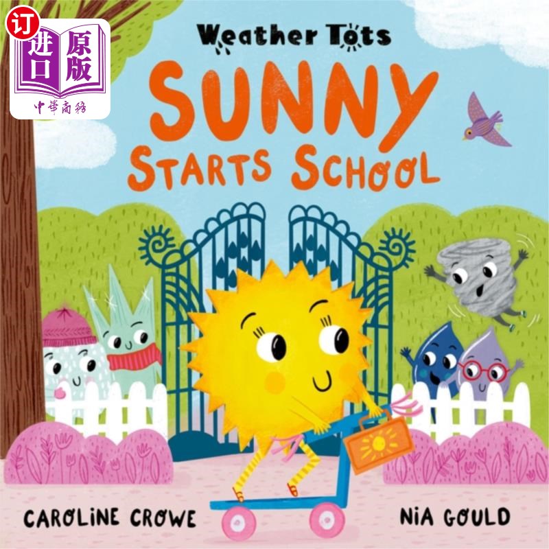 海外直订Weather Tots: Sunny Starts School 天气孩子：阳光开始上学