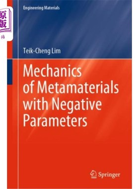 海外直订Mechanics of Metamaterials with Negative Paramet... 负参数超材料力学