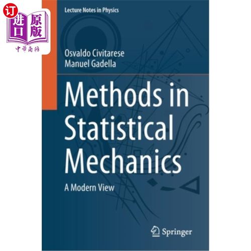 海外直订Methods in Statistical Mechanics: A Modern View 统计力学方法:现代观点