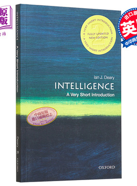 预售 牛津通识系列 智力 英文原版 Intelligence A Very Short Introduction Ian Deary【中商原版】