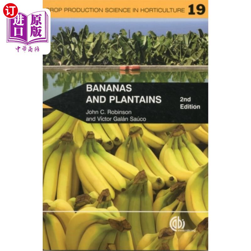 海外直订Bananas and Plantains 香蕉和大蕉