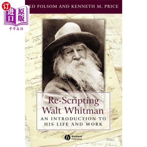 海外直订Re-Scripting Walt Whitman 重新编写Walt Whitman的脚本