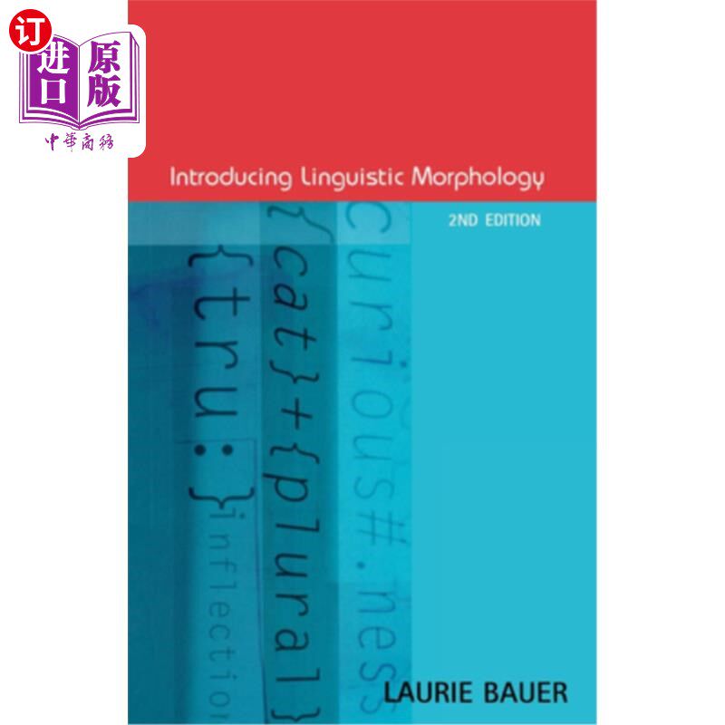海外直订Introducing Linguistic Morphology 介绍语言形态学