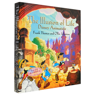 生命的幻觉 迪斯尼动画 The Illusion Of Life Disney Animation 英文原版 Frank T Ollie J 动画技术 原画草图【中商原版】