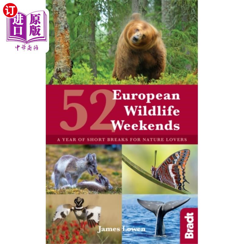 海外直订52 European Wildlife Weekends 52个欧洲野生动物周末