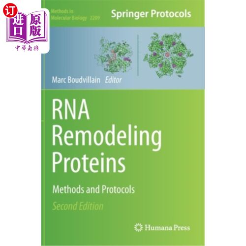 海外直订RNA Remodeling Proteins: Methods and Protocols RNA重塑蛋白:方法和方案