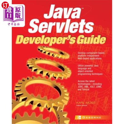 海外直订Java Servlets Developer's Guide Java servlet开发人员指南