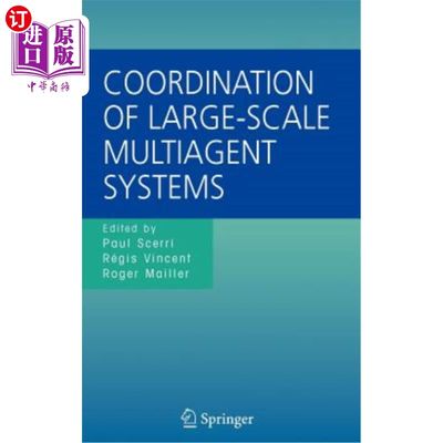 海外直订Coordination of Large-Scale Multiagent Systems 大规模多智能体系统的协调