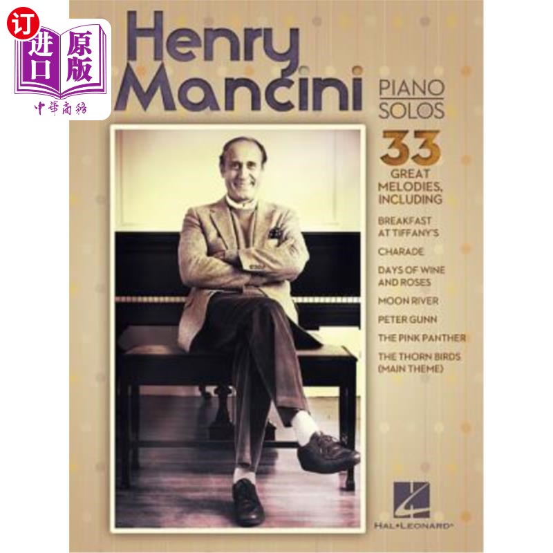 海外直订Henry Mancini Piano Solos