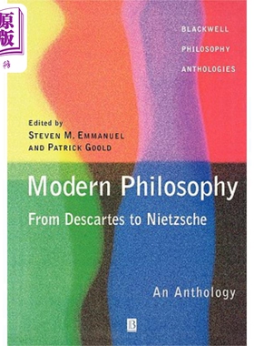 现代哲学：从笛卡儿到尼采 Modern Philosophy - From Descartes to Nietzsche Steven M. Emmanuel 英文原版 中商原版